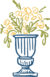 vase with flowers